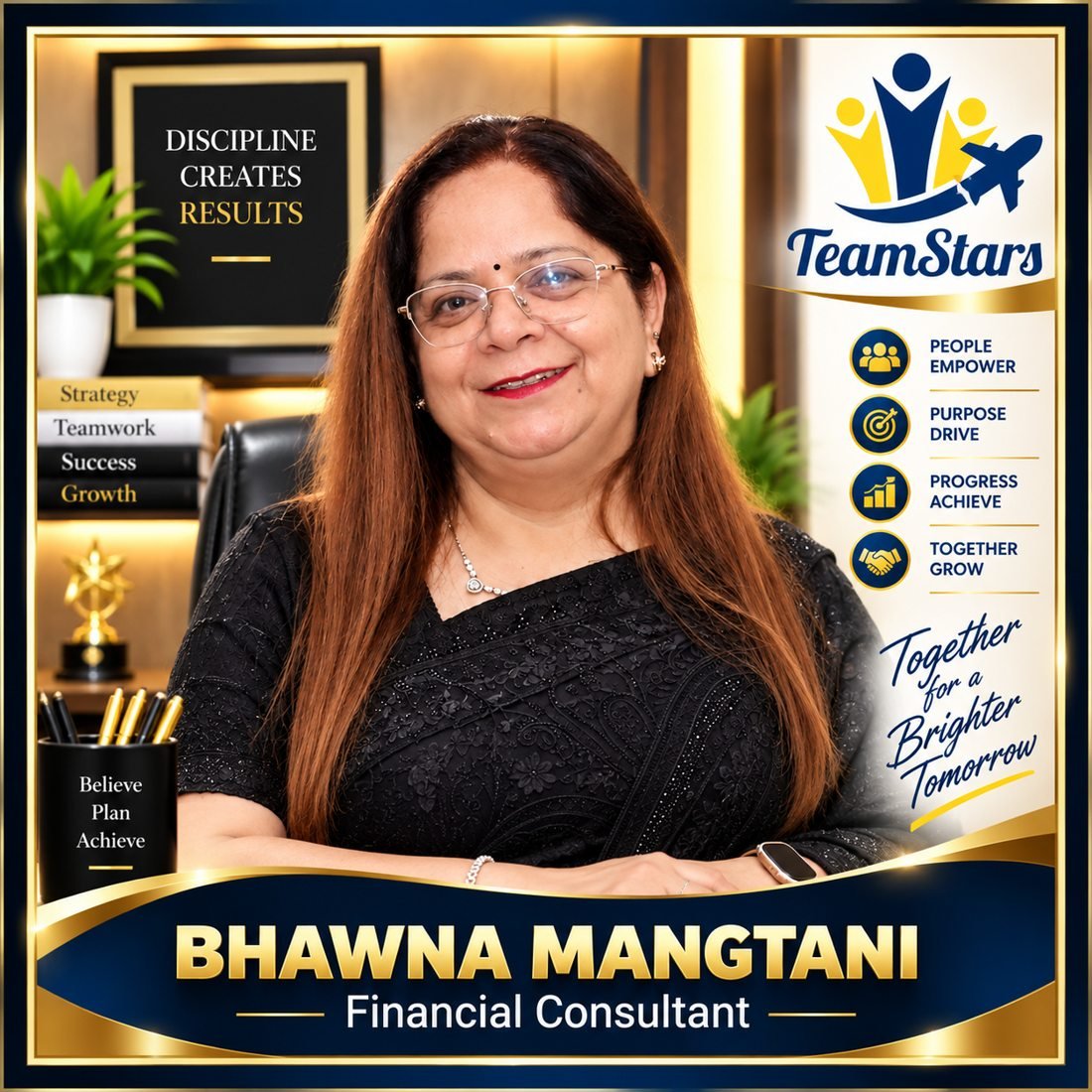 Bhawna Mangtani — TeamStars Bima Sakhi member