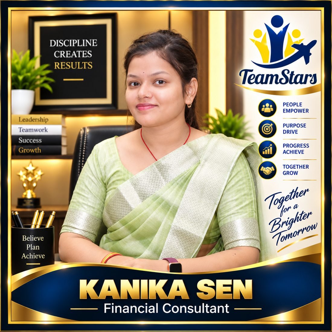 Kanika Sen — TeamStars Bima Sakhi member