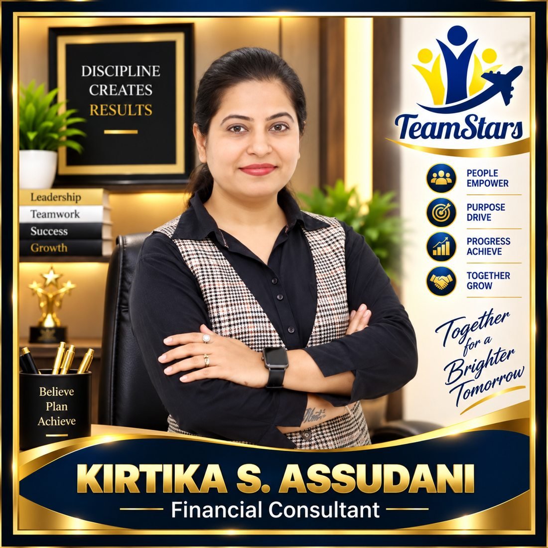 Kirtika S. Assudani — TeamStars Bima Sakhi member