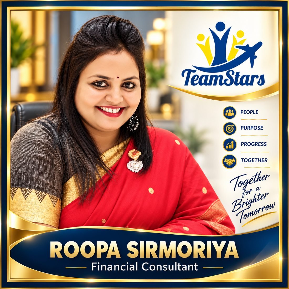 Roopa Sirmoriya — TeamStars Bima Sakhi member