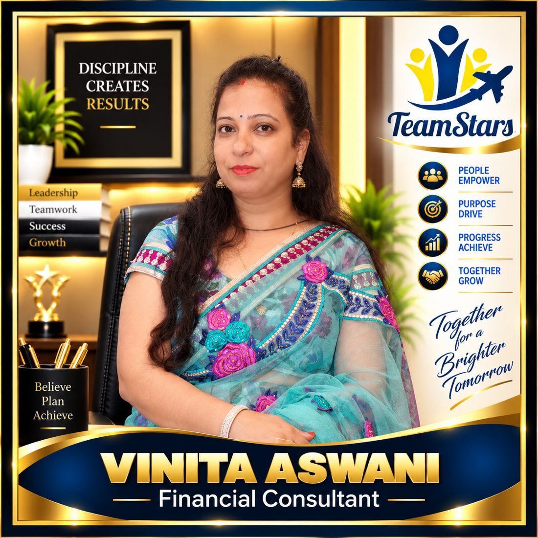 Vinita Aswani — TeamStars Bima Sakhi member